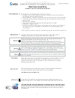 Preview for 7 page of VES AX315/4-1 Installation, Operation & Maintenance Manual