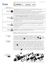 Preview for 14 page of VES Colourfan Series Installation, Operation And Maintenance Manual