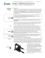 Preview for 6 page of VES ecovent EVC Installation, Operation And Maintenance Manual