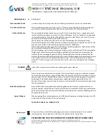 Preview for 18 page of VES ecovent EVC Installation, Operation And Maintenance Manual