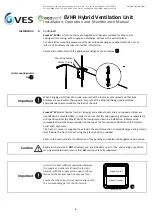 Предварительный просмотр 6 страницы VES Ecovent EVHR Installation, Operation And Maintenance Manual