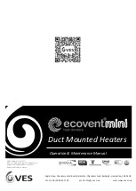 Preview for 12 page of VES ecovent mini Operation & Maintenance Manual