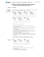 Предварительный просмотр 19 страницы VES Heatline Installation, Operation And Maintenance Manual