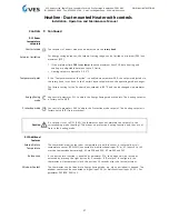 Preview for 27 page of VES Heatline Installation, Operation And Maintenance Manual