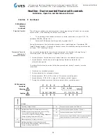 Preview for 28 page of VES Heatline Installation, Operation And Maintenance Manual