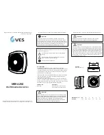 Предварительный просмотр 1 страницы VES MERA250 Original Instructions