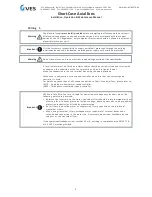 Предварительный просмотр 5 страницы VES Short Case Axial series Installation, Operation & Maintenance Manual