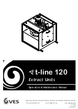 VES t-line 120 Operation & Maintenance Manual предпросмотр