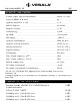 Preview for 13 page of VESALA MicroSonde MPL6-33 User Manual