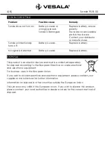 Preview for 4 page of VESALA Sonde PL18-05 User Manual