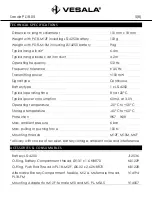 Preview for 5 page of VESALA Sonde PL18-05 User Manual