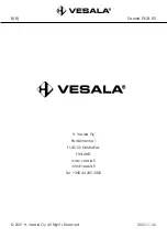 Preview for 8 page of VESALA Sonde PL18-05 User Manual