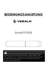 Preview for 9 page of VESALA Sonde PL18-05 User Manual