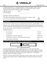 Preview for 18 page of VESALA Sonde PL18-05 User Manual