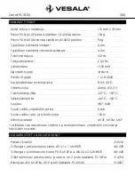 Preview for 21 page of VESALA Sonde PL18-05 User Manual