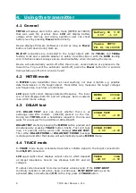 Предварительный просмотр 9 страницы VESALA TraceMeter TM30 User Manual