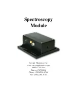 Preview for 1 page of Vescent Photonics D2-110 Manual