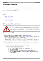 Preview for 1 page of Vescent Photonics SLICE-QT Firmware Update