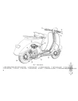 Предварительный просмотр 9 страницы VESPA 152L2 125 cc Service Station Manual