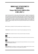 Preview for 3 page of VESPA 946 E4 EMEA 2021 Manual