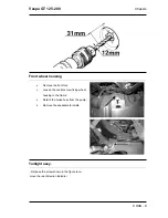 Preview for 259 page of VESPA GT 125 Workshop Manual