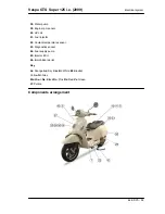 Предварительный просмотр 59 страницы VESPA GTS Super 125 i.e. (2009) Service Manual