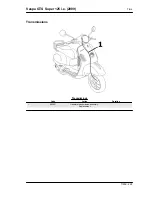 Предварительный просмотр 229 страницы VESPA GTS Super 125 i.e. (2009) Service Manual