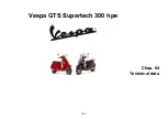 Preview for 109 page of VESPA GTS Supertech 300 hpe Manual