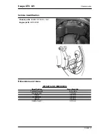 Предварительный просмотр 9 страницы VESPA GTV 125 Service Station Manual