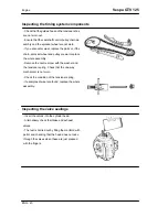 Preview for 138 page of VESPA GTV 125 Service Station Manual