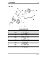 Предварительный просмотр 269 страницы VESPA GTV 125 Service Station Manual