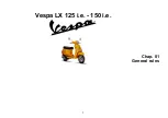 Preview for 7 page of VESPA LX 125 i.e. Manual