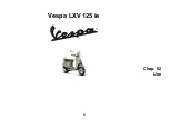 Предварительный просмотр 23 страницы VESPA LXV 125 ie 2013 Manual