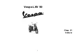 Preview for 7 page of VESPA LXV 50 2012 Manual