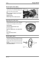 Предварительный просмотр 64 страницы VESPA LXV 50 Service Station Manual