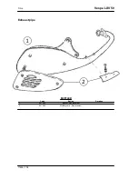 Предварительный просмотр 138 страницы VESPA LXV 50 Service Station Manual