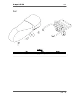 Предварительный просмотр 153 страницы VESPA LXV 50 Service Station Manual