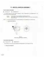 Preview for 22 page of VESPA P125X Service Station Manual