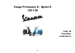 Preview for 109 page of VESPA Primavera S Manual