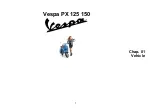 Preview for 7 page of VESPA PX 125 Manual