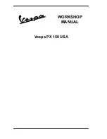 Preview for 2 page of VESPA PX 150 USA Workshop Manual