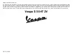 VESPA S 50 2T 2012 Manual preview