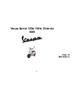 Предварительный просмотр 45 страницы VESPA SPIRIT 150 3V ABS Owner'S Manual