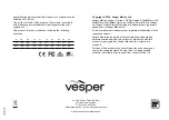 Preview for 40 page of Vesper Cortex M1 Installation Manual