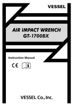 Vessel GT-1700BX Instruction Manual preview