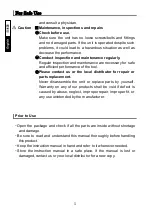 Preview for 6 page of Vessel GT-S600C Instruction Manual