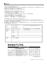 Предварительный просмотр 12 страницы Vessel HFC1-300DR Instruction Manual