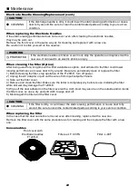 Preview for 10 page of Vessel Stat Clean F-120R-E Instruction Manual