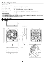 Предварительный просмотр 16 страницы Vessel STAT-CLEAN F-120R Instruction Manual