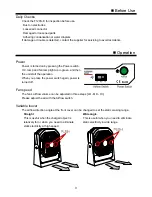 Предварительный просмотр 9 страницы Vessel Stat Clean F120S-E Instructions Manual